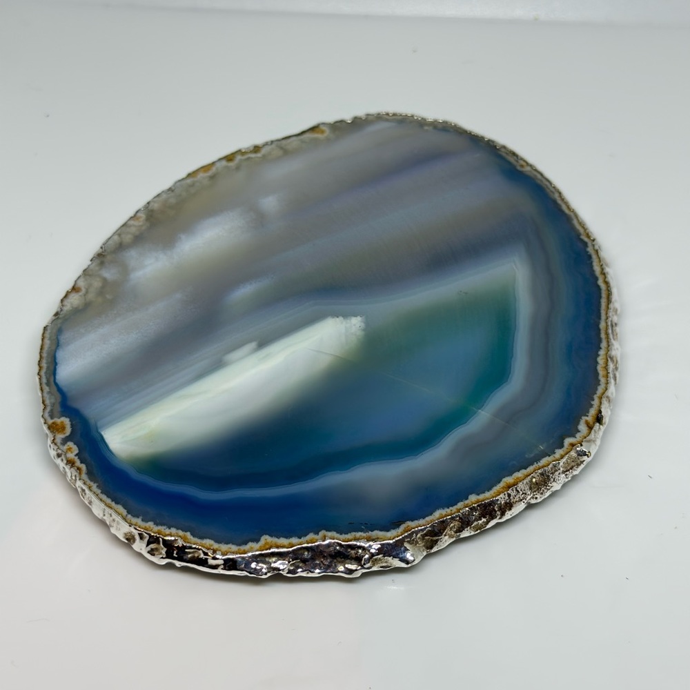 Set of Four Jonathan Adler Agate Coasters